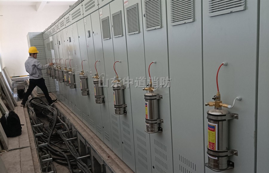 电缆沟灭火方法选择全氟己酮自动灭火装置