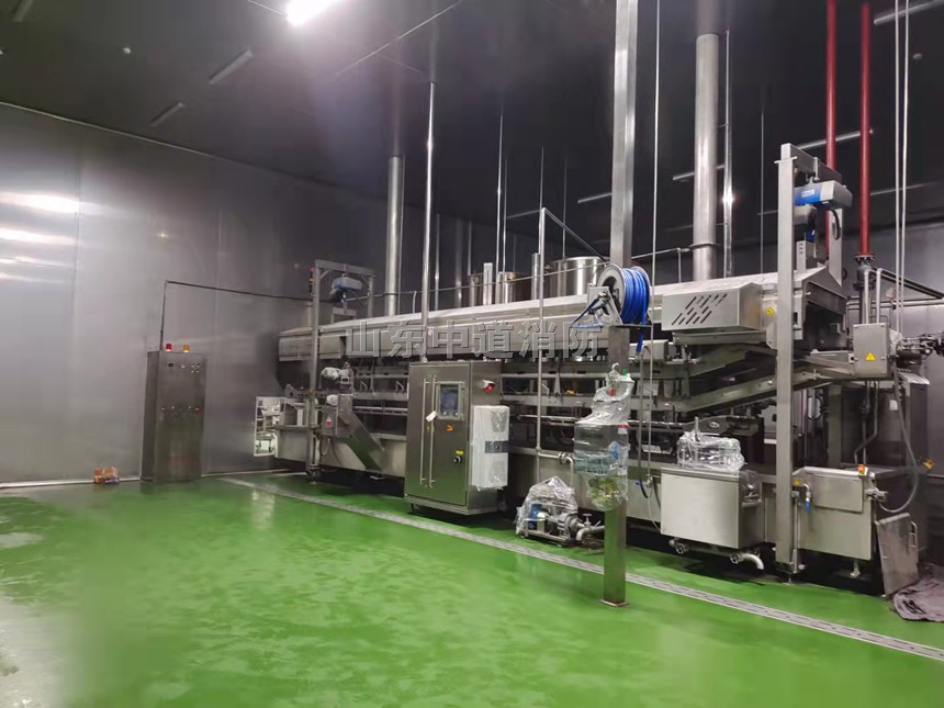 二氧化碳油炸机自动灭火系统使用功效