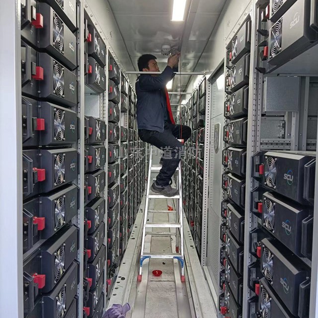 湖南储能柜全氟己酮气体自动灭火系统的运行