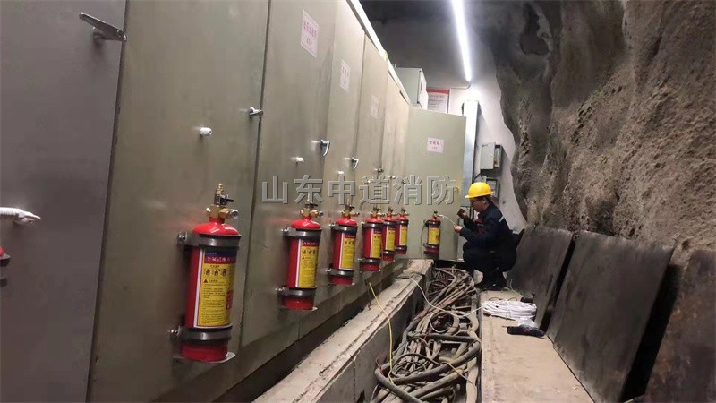 内蒙古矿山配电室全氟己酮自动灭火装置的安全保障