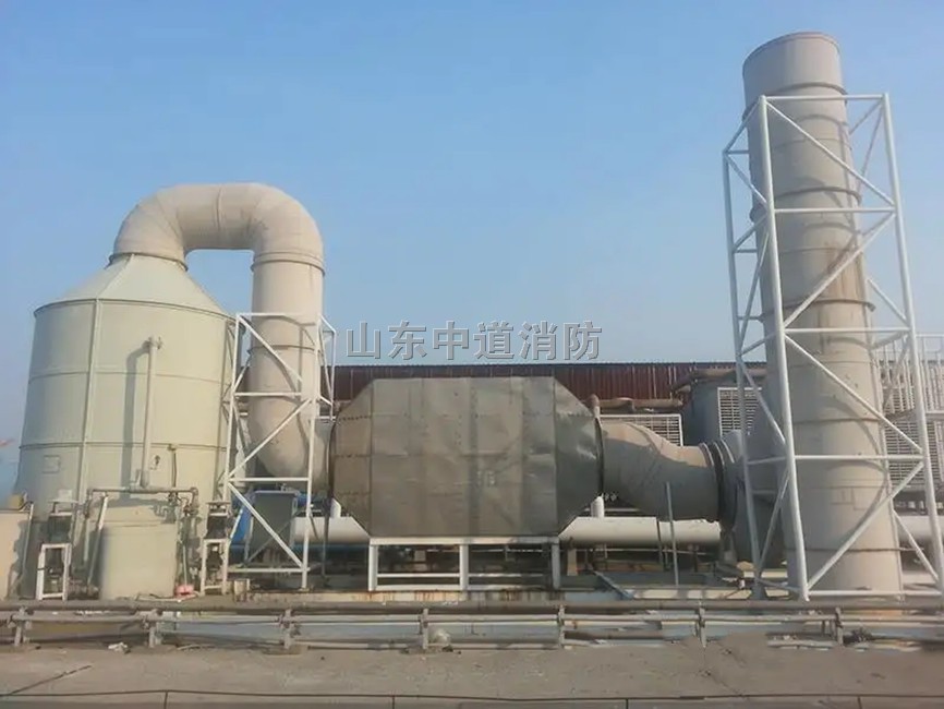 二氧化碳吸附塔灭火装置