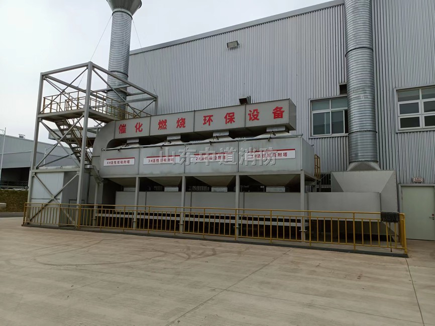 吸附塔除尘器二氧化碳气体自动灭火系统