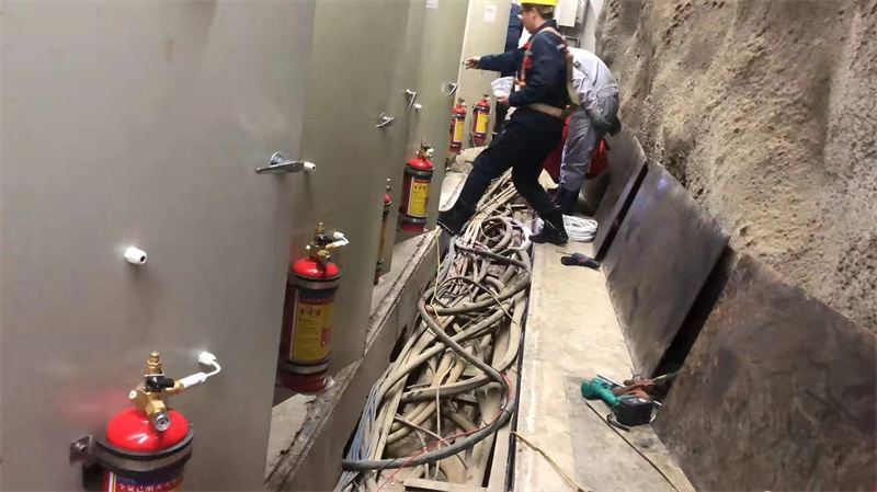 电缆沟槽电缆隧道全氟己酮自动灭火装置