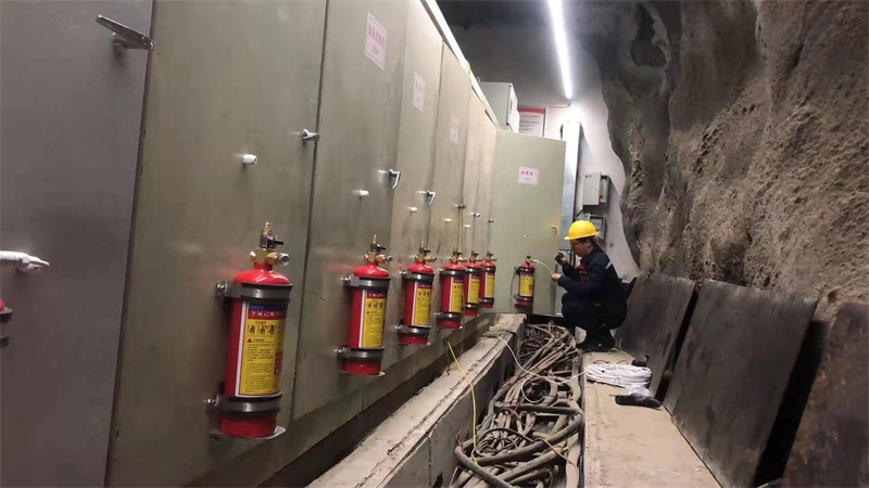 电缆沟槽全氟己酮自动灭火系统